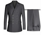 Men's Double-Breasted 2 pc Suit