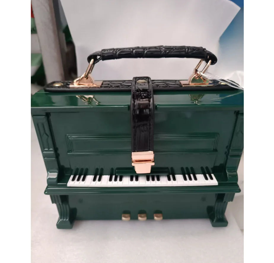 Piano Box Crossbody Bag