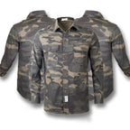 Men's Camouflage Shirt - Durable Long Sleeve Casual Wear