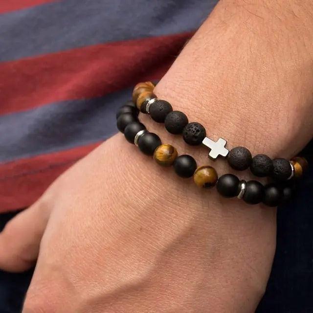 Trendy Handmade Men's Bracelet Sets