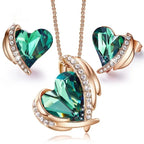 Angel Necklace and Earring Jewelry Set