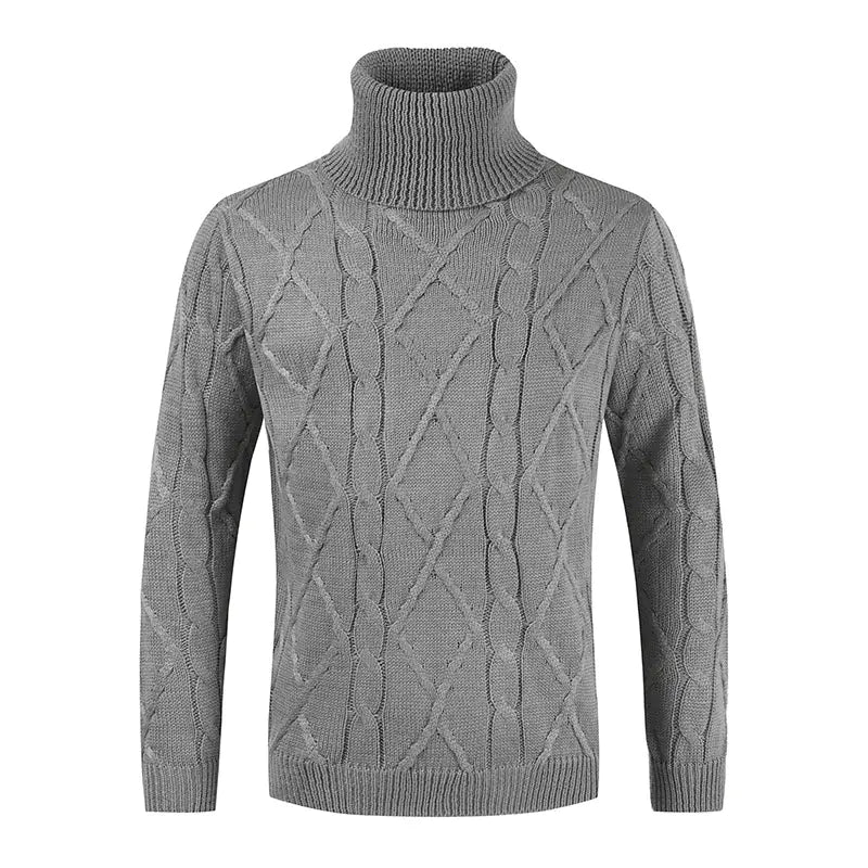 Casual Chic Men's Turtleneck Sweater