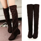 New Style Over-the-Knee Elastic Boots for Women