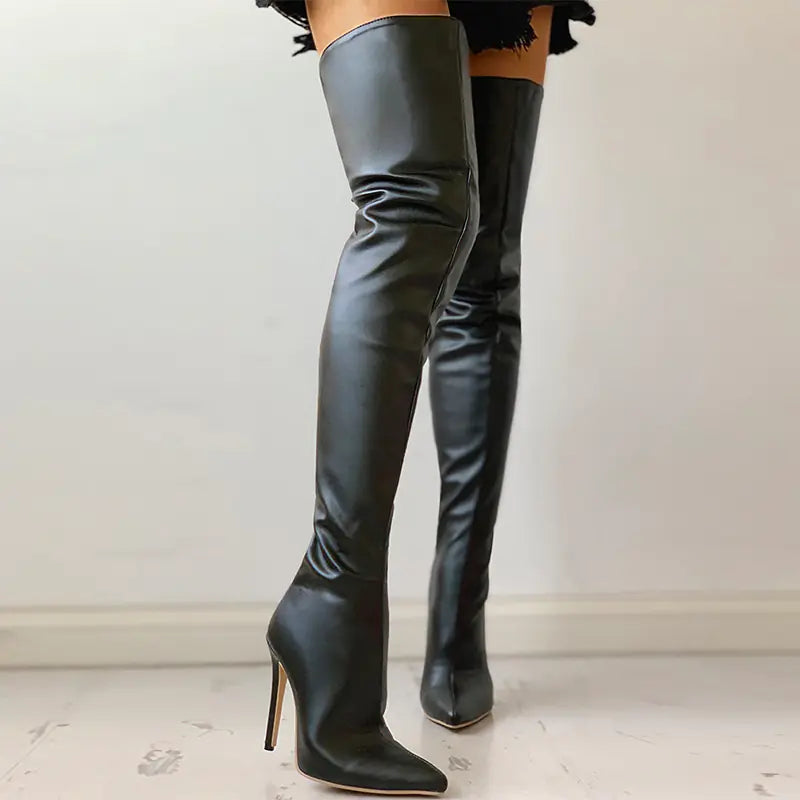 Over The Knee High Heel Boots for Women