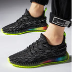 Coconut Shoes - Mesh Flyknit Running Sneakers