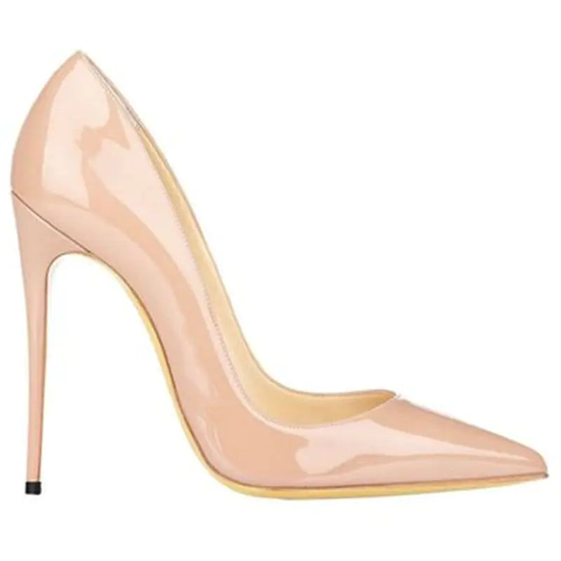 Elegant Patent Stiletto Heels