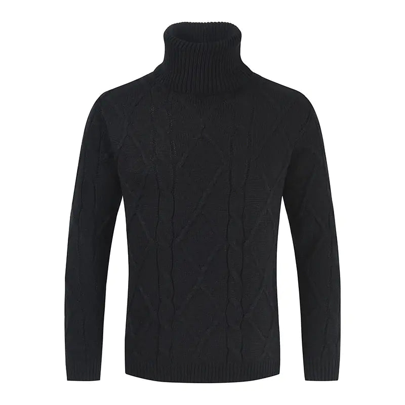 Casual Chic Men's Turtleneck Sweater