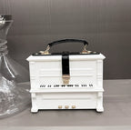 Piano Box Crossbody Bag