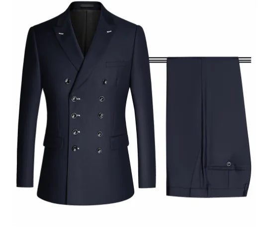 Men's Double-Breasted 2 pc Suit