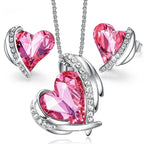 Angel Necklace and Earring Jewelry Set