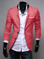 Men's Slim Fit Lightweight Suit Jacket