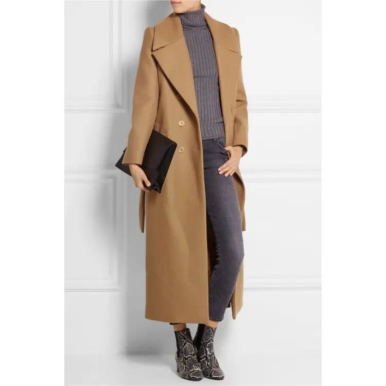 Oversized Cashmere Maxi Coat