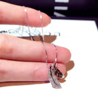 Fashionable Style Leaf Pendant Choker Necklace
