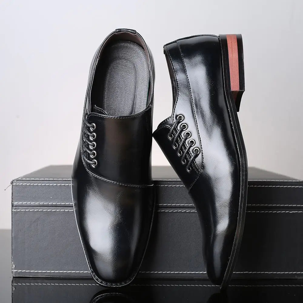 Men's Elegant Leather Shoes for Business and Casual Wear