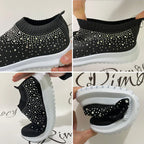 Women's Casual Vulcanized Canvas Flat Shoes for Summer