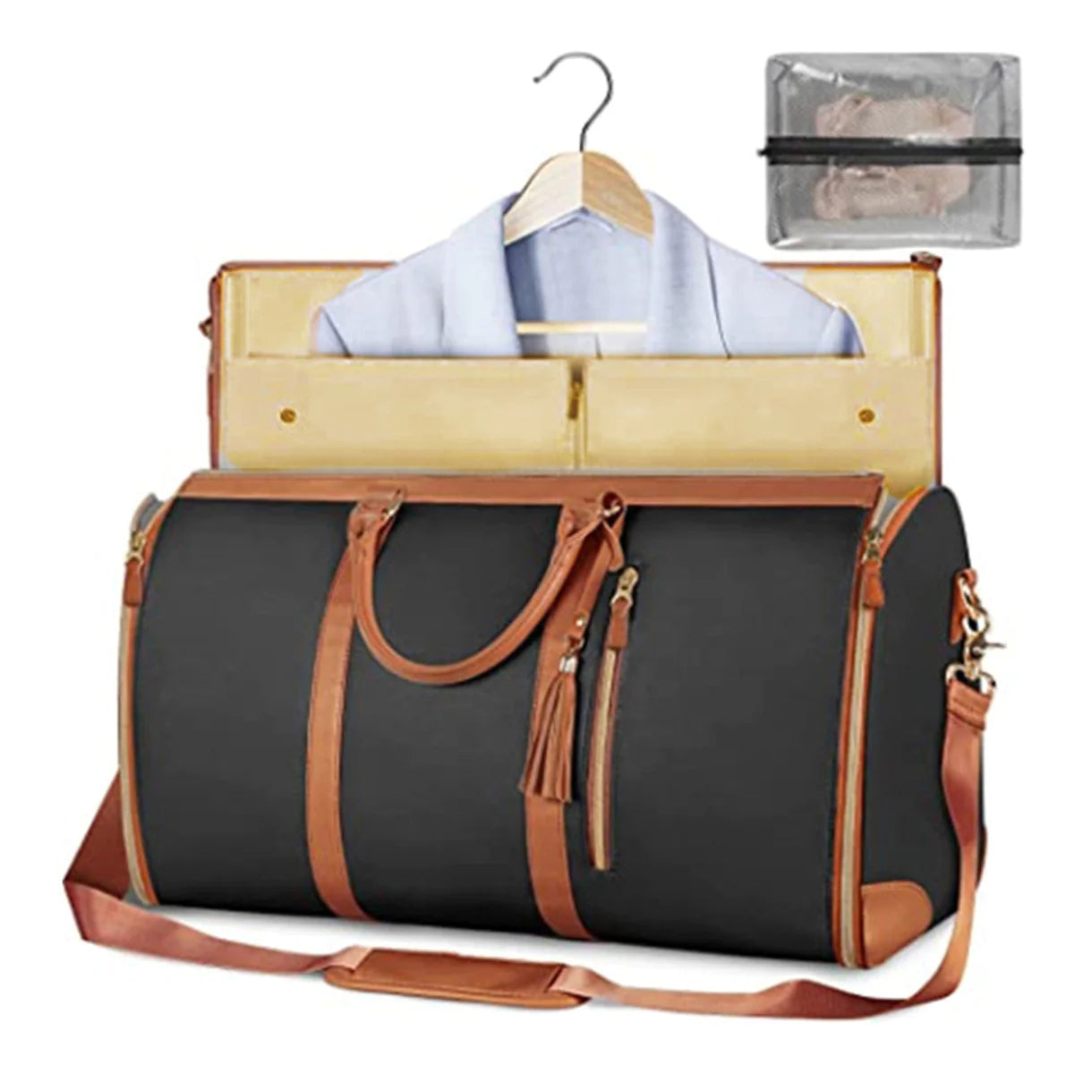 Chic Leather Travel Bag