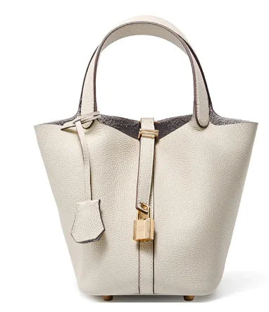 Essential Leather Bucket Handbag